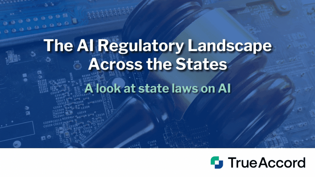 The blog title set in front of an image that has a gavel sitting on a circuitboard.