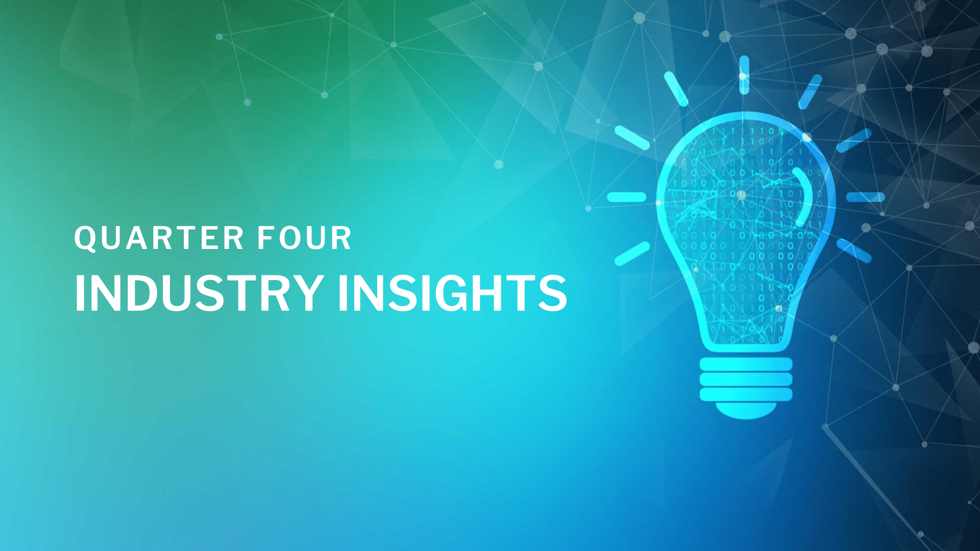 The blog title set in front of a green and blue background with a lightbulb graphic.