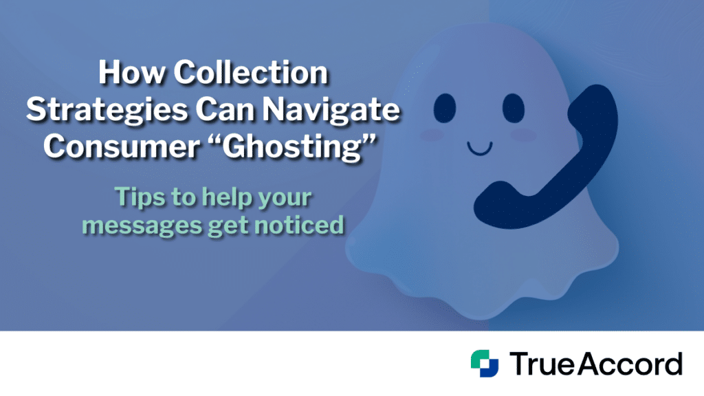 The blog title with a ghost that's on the phone.
